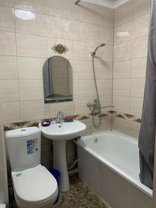 Апартаменты Квартира 2х комнатная Алматы Апартаменты с 1 спальней-7